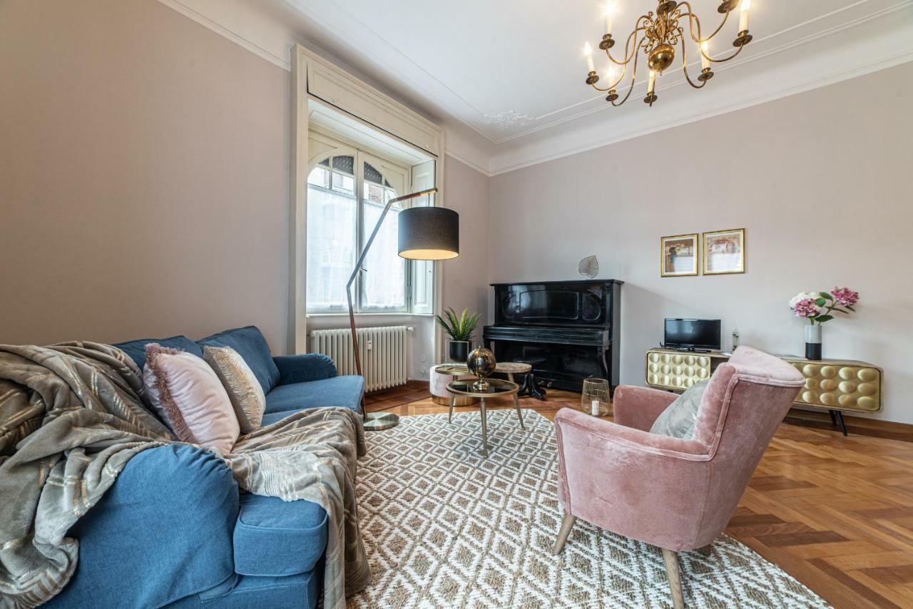 Ferienwohnung Joivy Sophisticated 3-Bed Flat With Desk Mailand Exterior foto